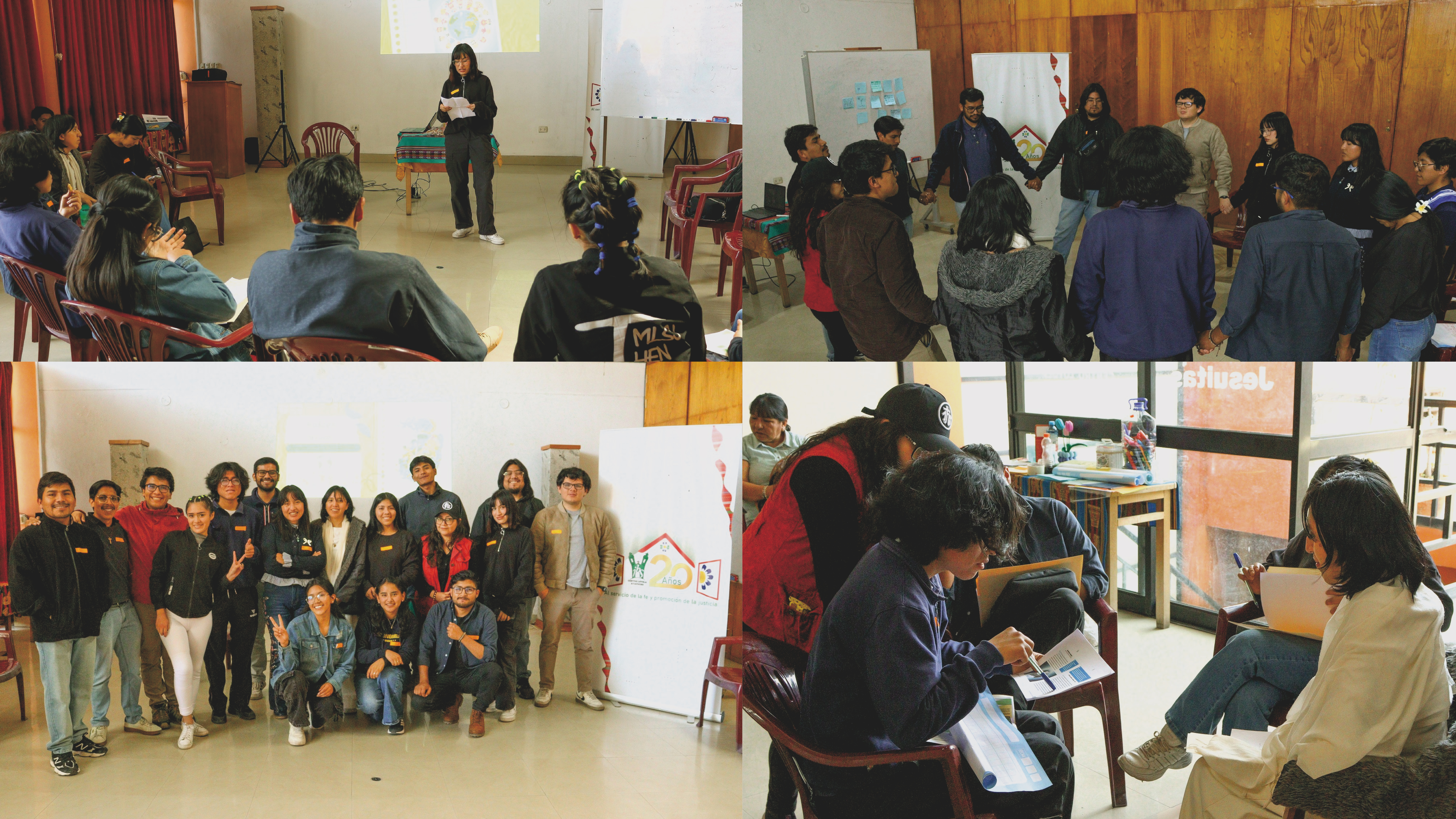  Encuentro-Taller “Raíces Vivas: Jóvenes por la Casa Común”